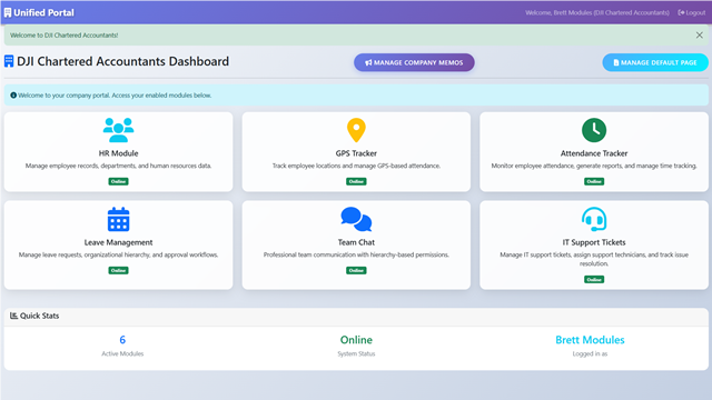 Module Access - Uniportal